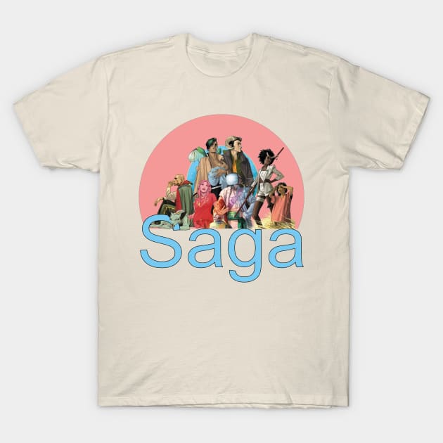 The Entire Saga T-Shirt by Kayllisti